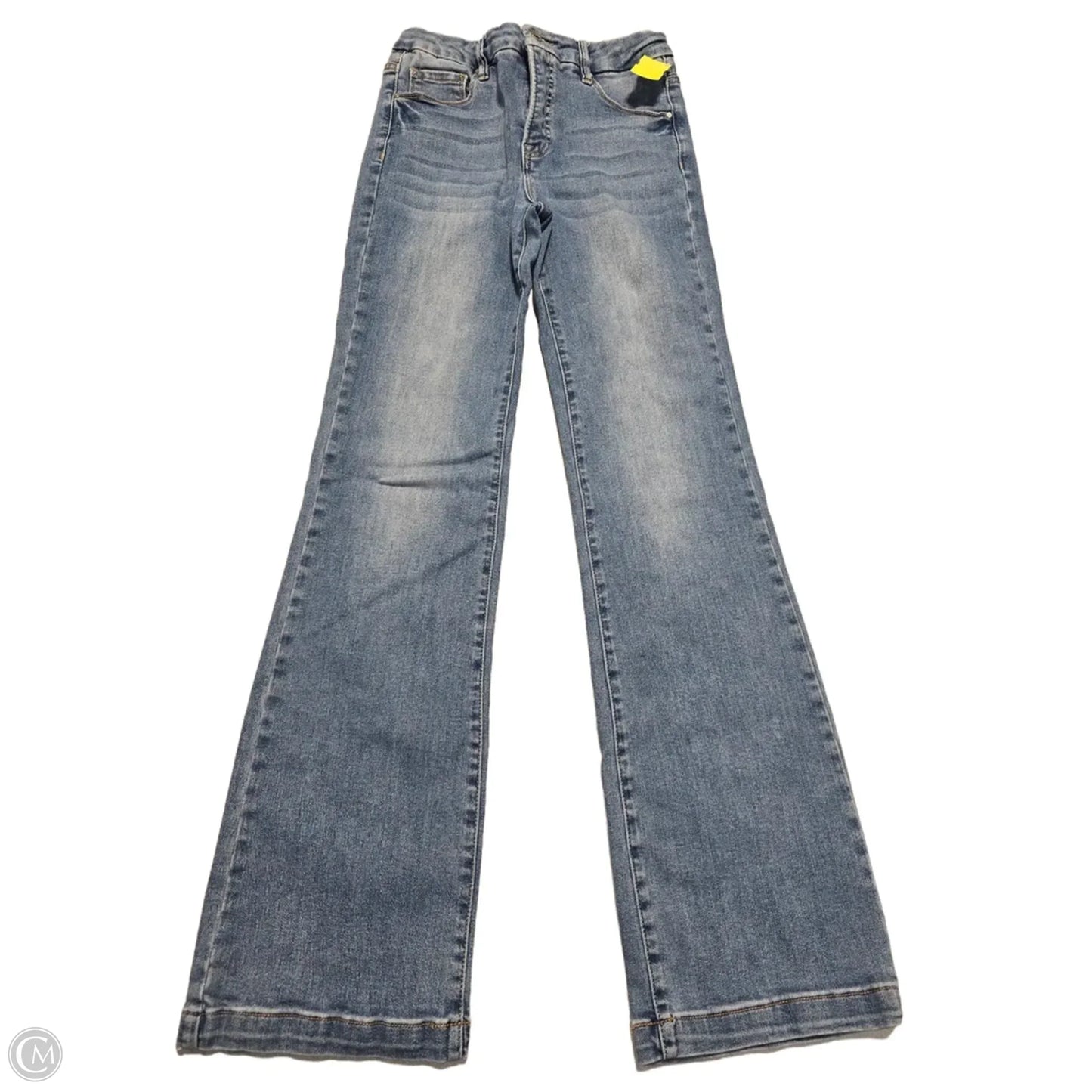 Jeans Flared By Risen In Blue Denim, Size: 6