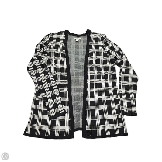 Cardigan By Croft And Barrow In Black & White, Size: Sp