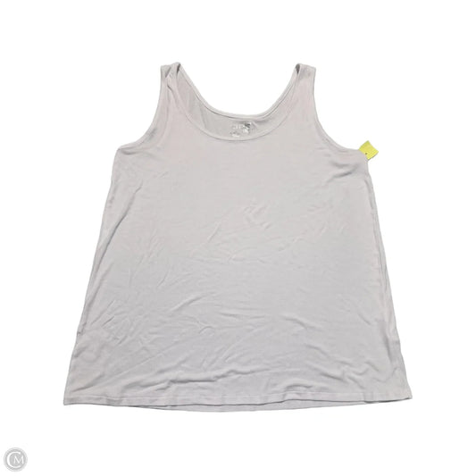 Tank Top By Terra & Sky In White, Size: 2x