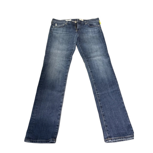 Jeans Skinny By Ag Jeans In Blue Denim, Size: 6