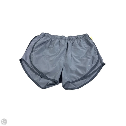 Athletic Shorts By Nike In Grey, Size: M