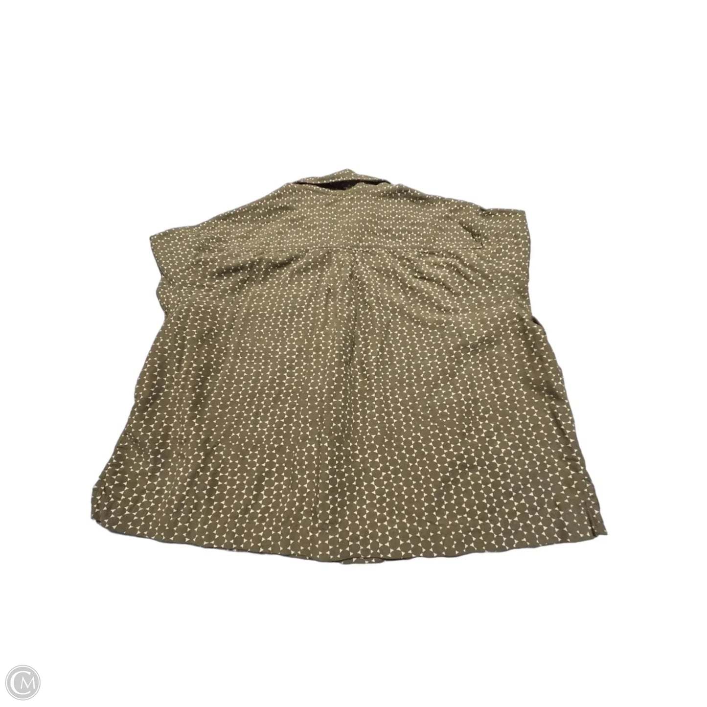 Top Short Sleeve By Levis In Green, Size: S