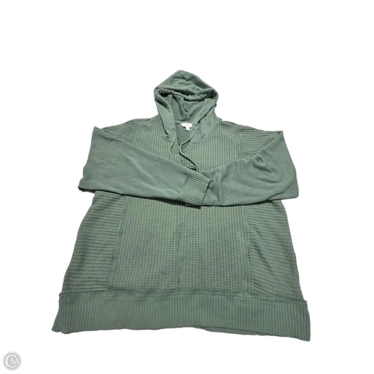 Top Long Sleeve Basic By Time And Tru In Green, Size: Xl