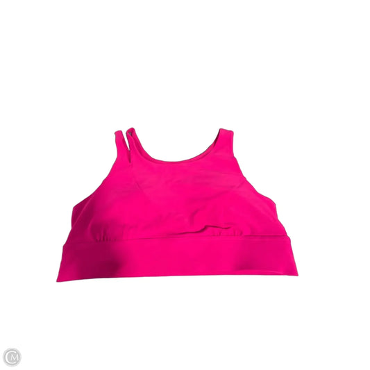 Athletic Bra By Xersion In Pink, Size: Xxl