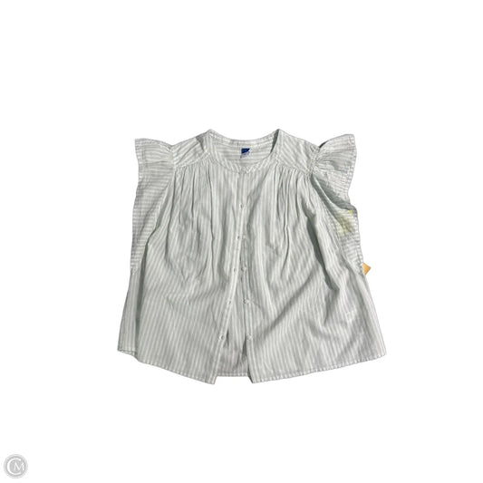 Top Sleeveless By Old Navy In Green, Size: L