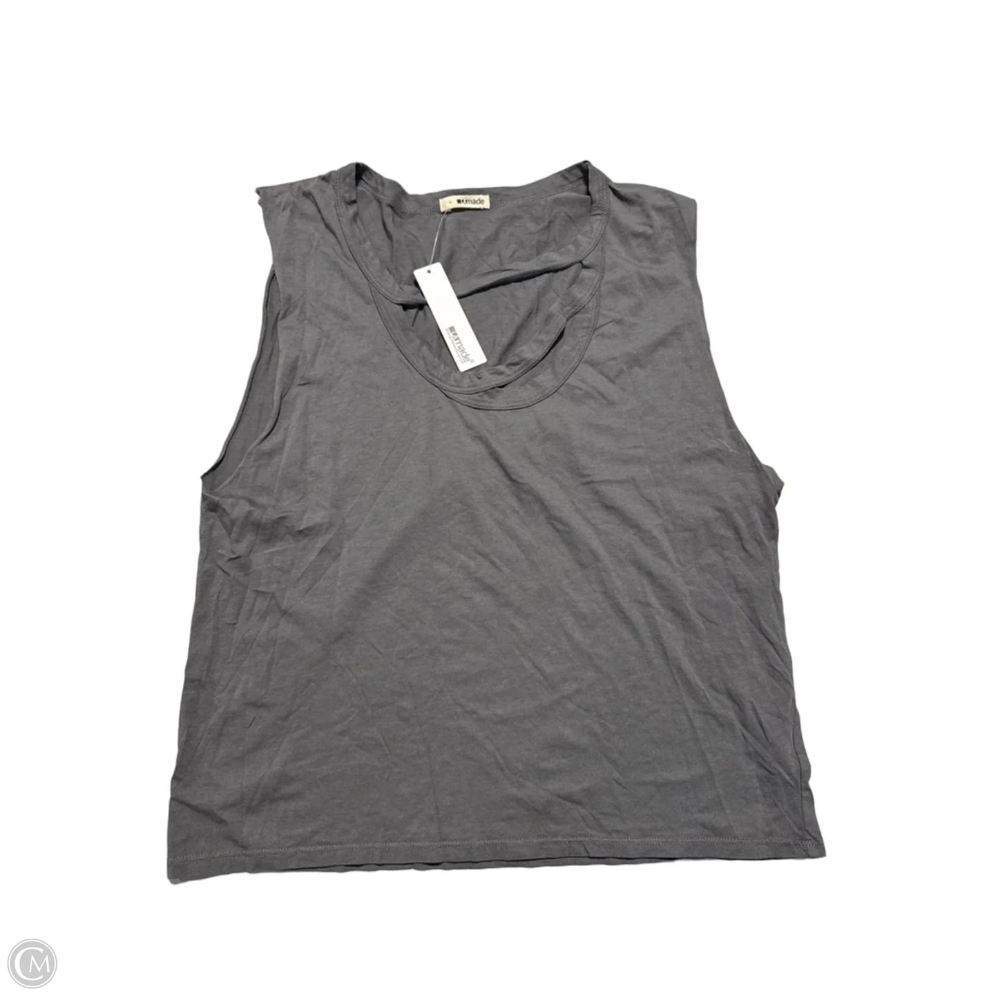 Tank Top By La Made In Grey, Size: Xs