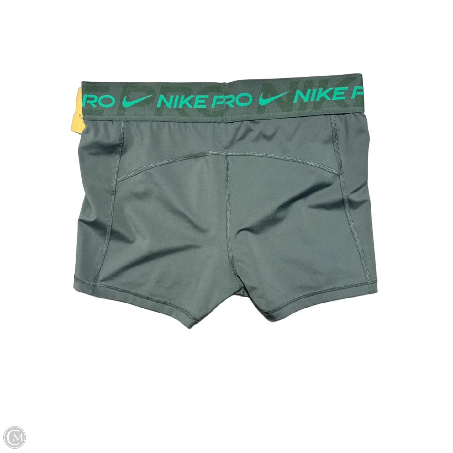 Athletic Shorts By Nike In Green, Size: L