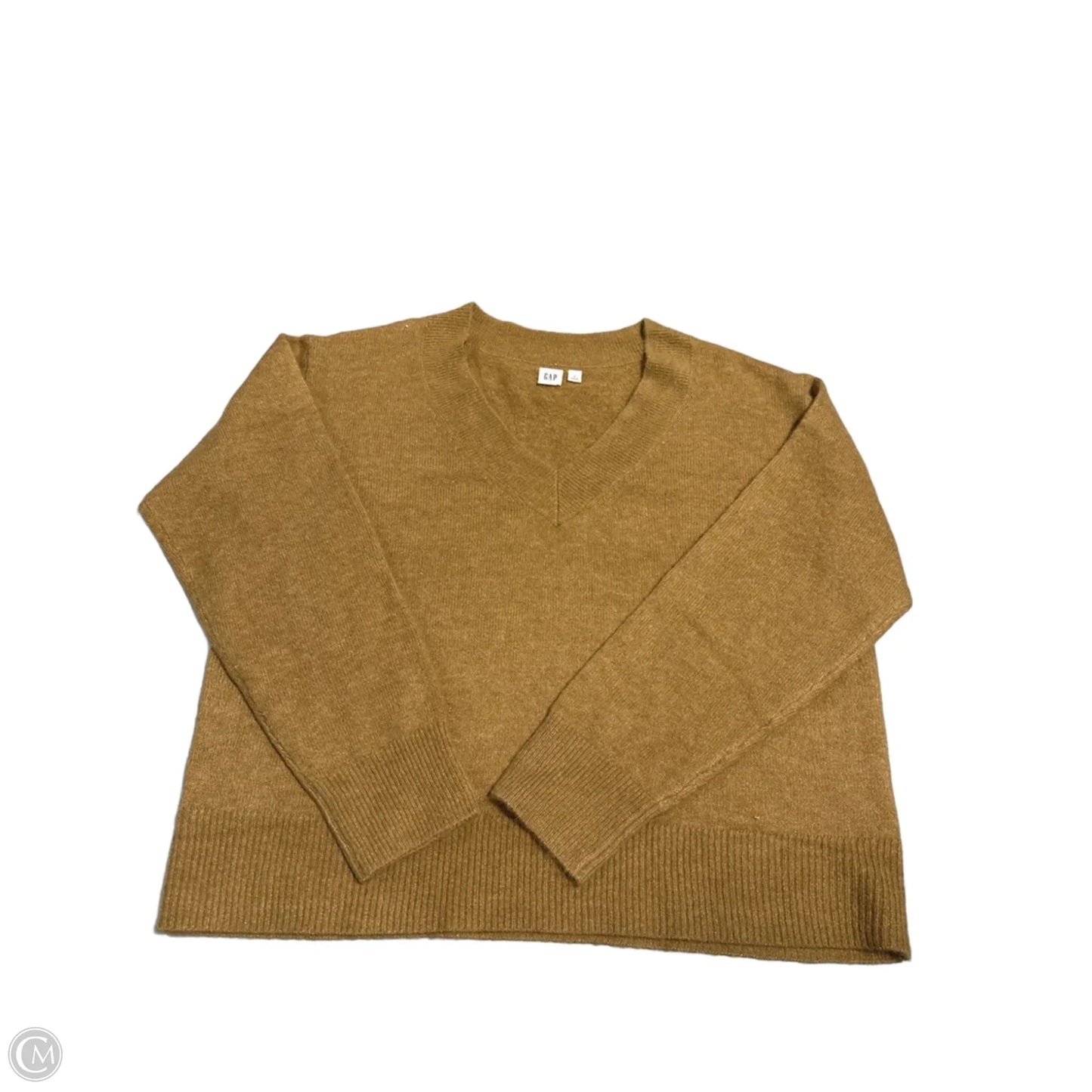 Sweater By Gap In Brown, Size: L