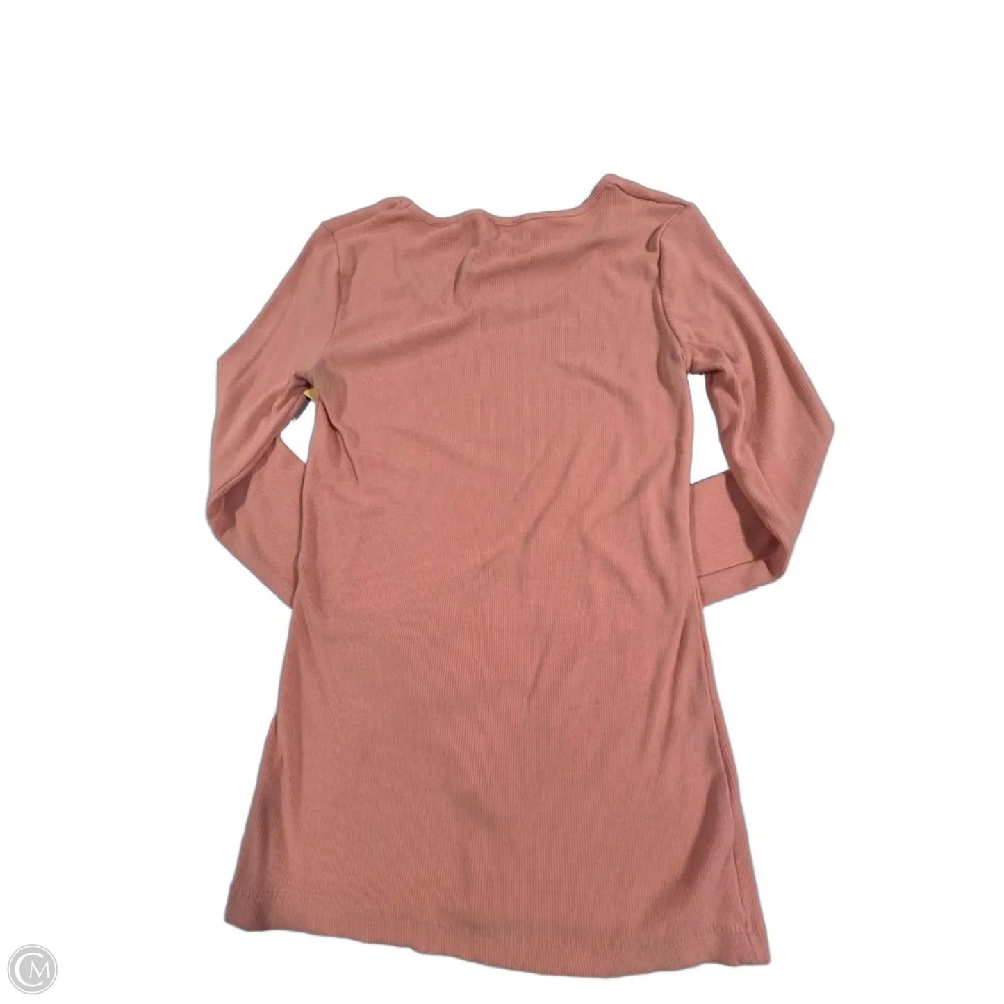 Top Long Sleeve Basic By Elie Tahari In Peach, Size: Xs