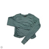 Top Long Sleeve Basic By Mono B In Green, Size: S