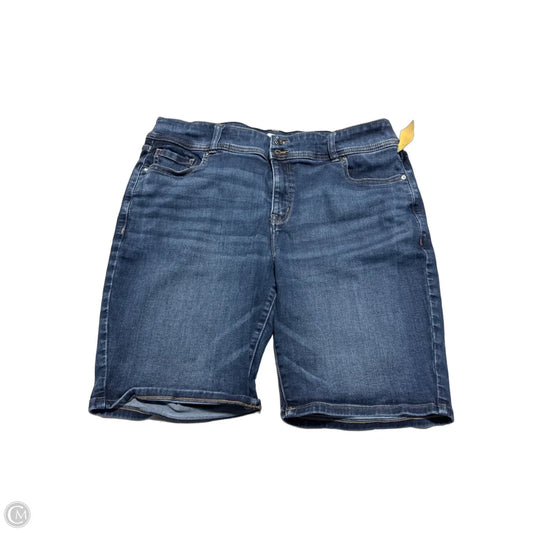 Shorts By Lane Bryant In Blue Denim, Size: 18