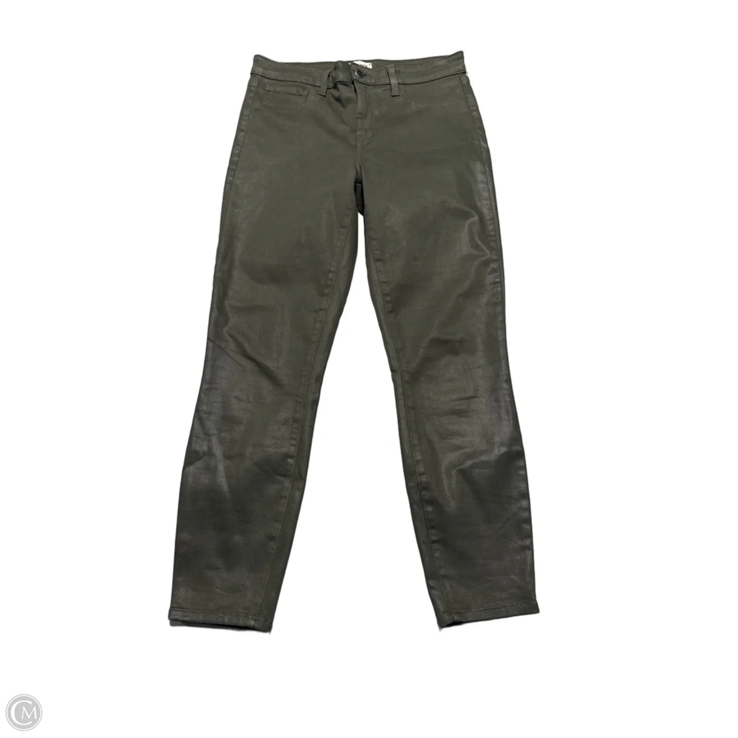 Jeans Skinny By L Agence In Green, Size: 10