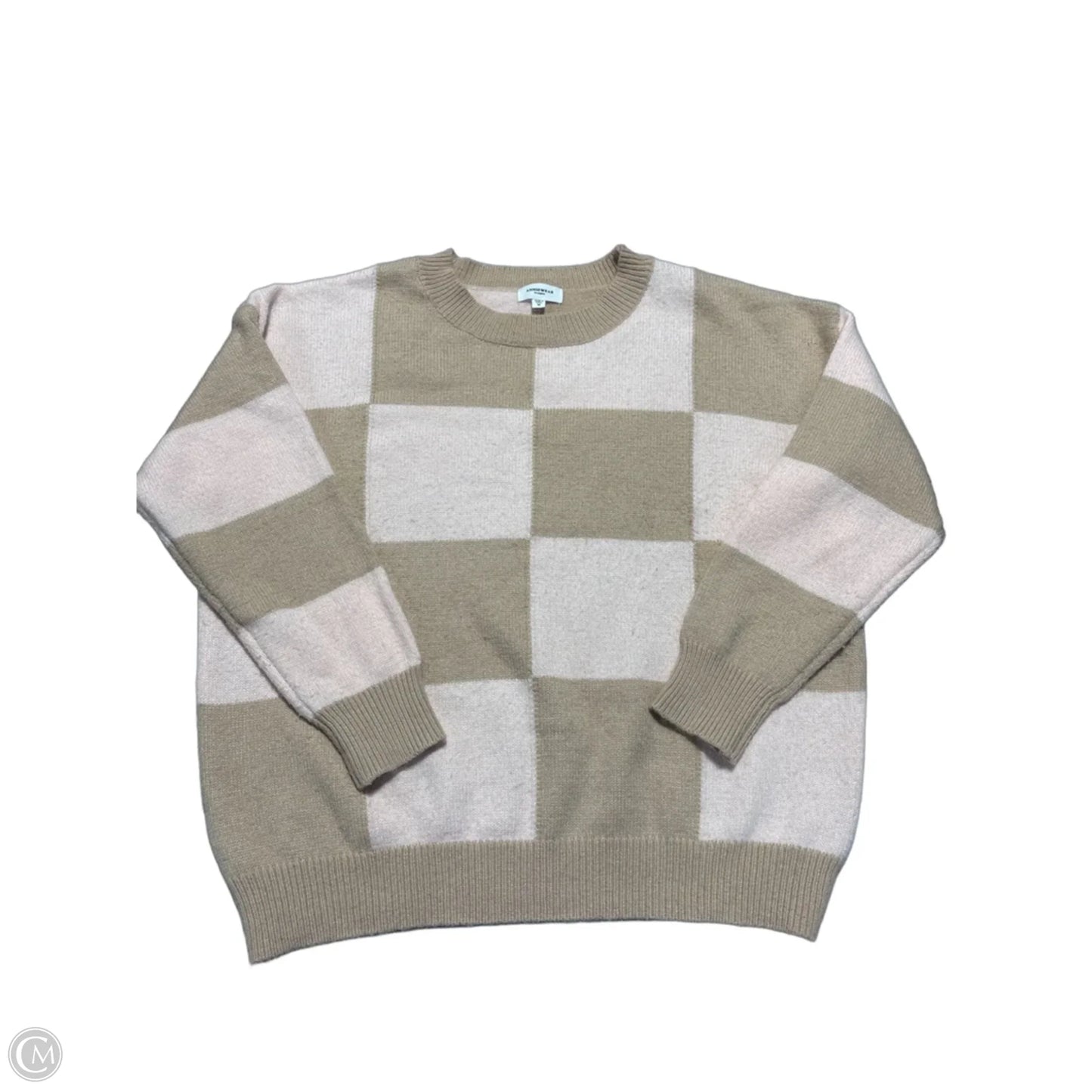 Sweater By Anniewear In Pink & Tan, Size: M