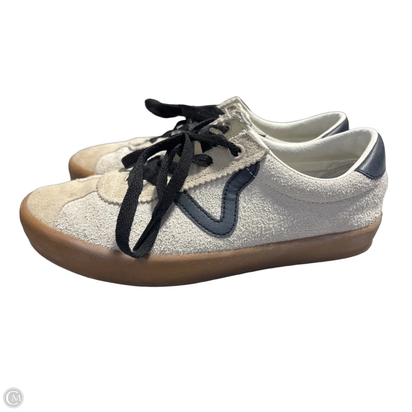 Shoes Sneakers By Vans In Beige, Size: 7.5