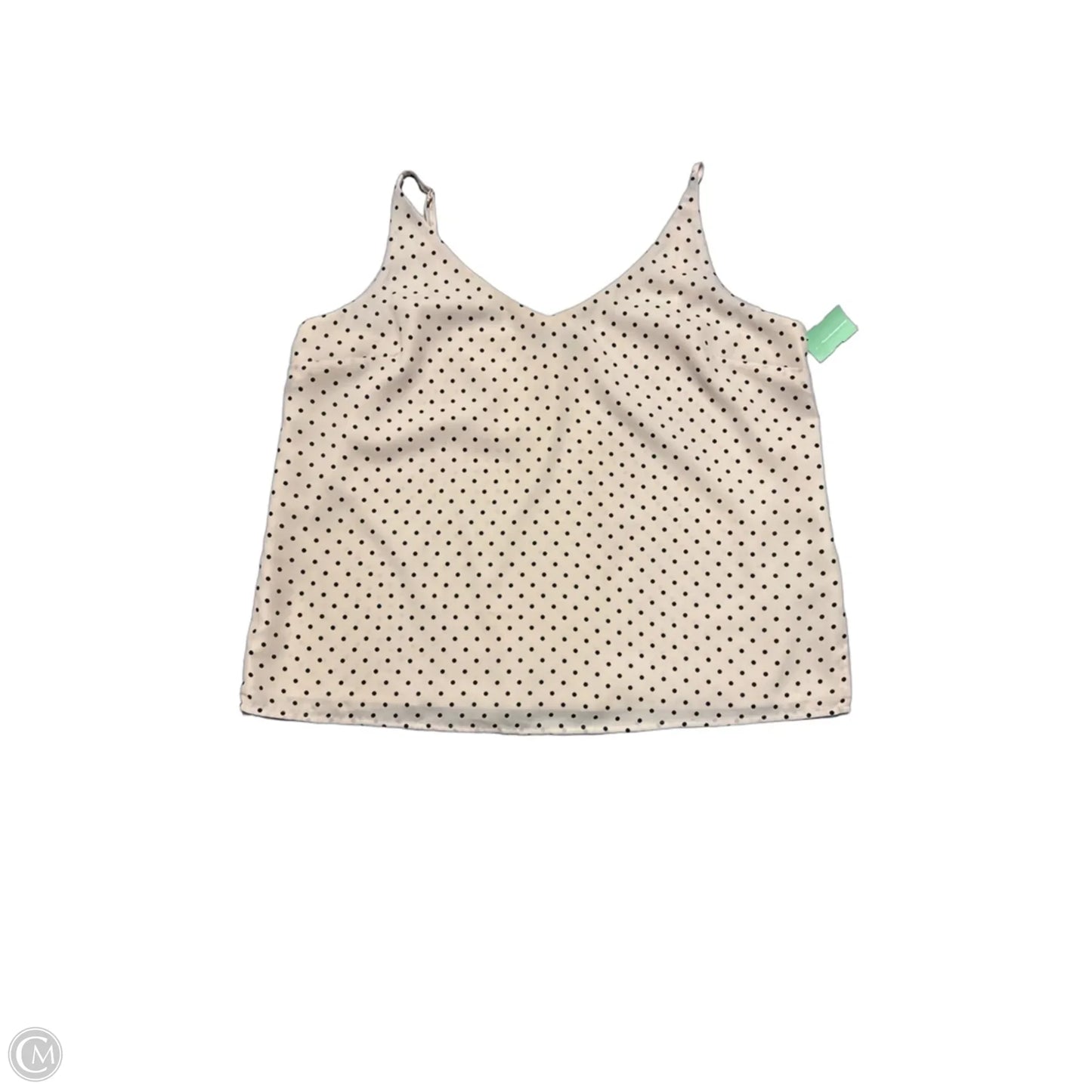Tank Top By Banana Republic In Polkadot Pattern, Size: Xl
