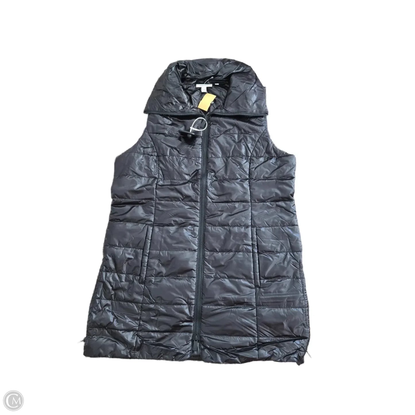 Vest Puffer & Quilted By Chicos In Black, Size: M