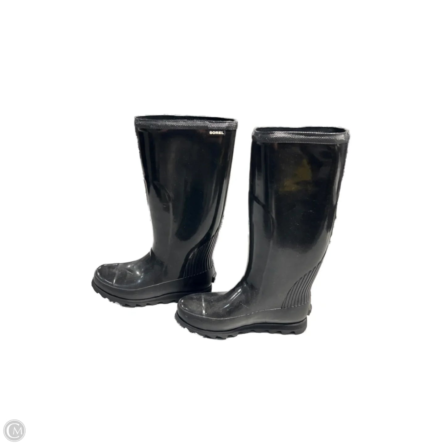 Boots Rain By Sorel In Black, Size: 8