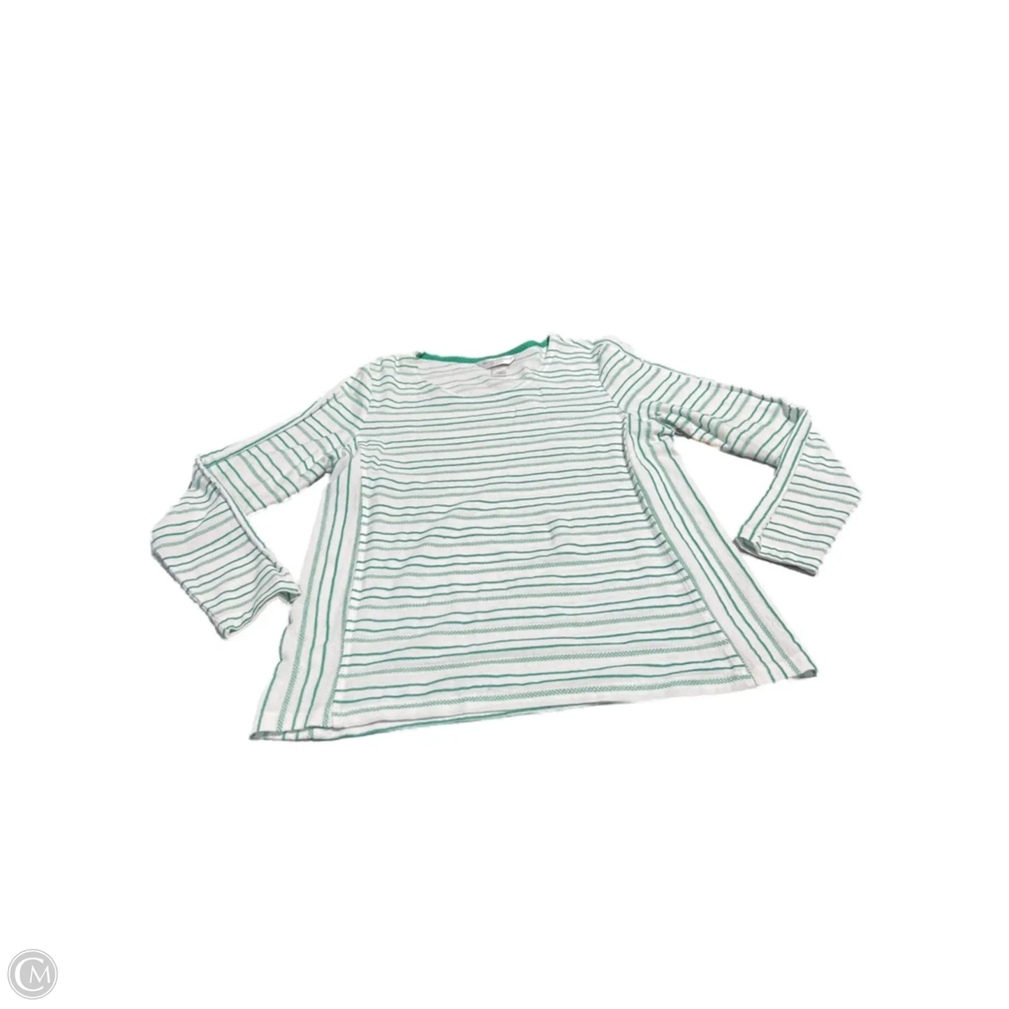 Top Long Sleeve By Christopher And Banks In Striped Pattern, Size: Sp