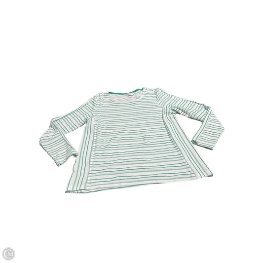 Top Long Sleeve By Christopher And Banks In Striped Pattern, Size: Sp