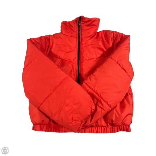 Jacket Puffer & Quilted By Wild Fable In Red, Size: Xs