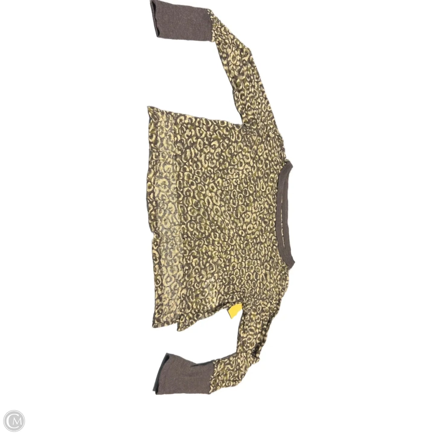 Top Long Sleeve By Pilcro In Animal Print, Size: S