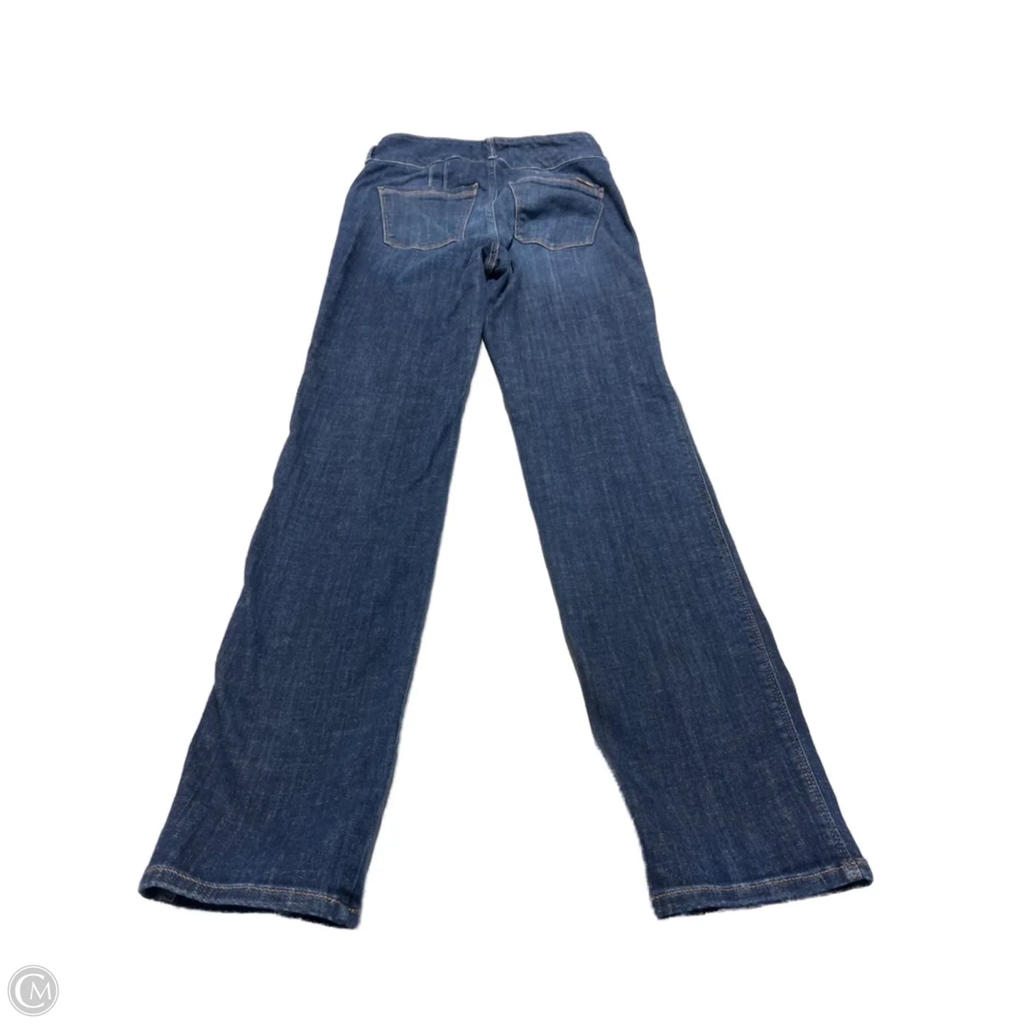 Jeans Straight By White House Black Market In Blue Denim, Size: 0