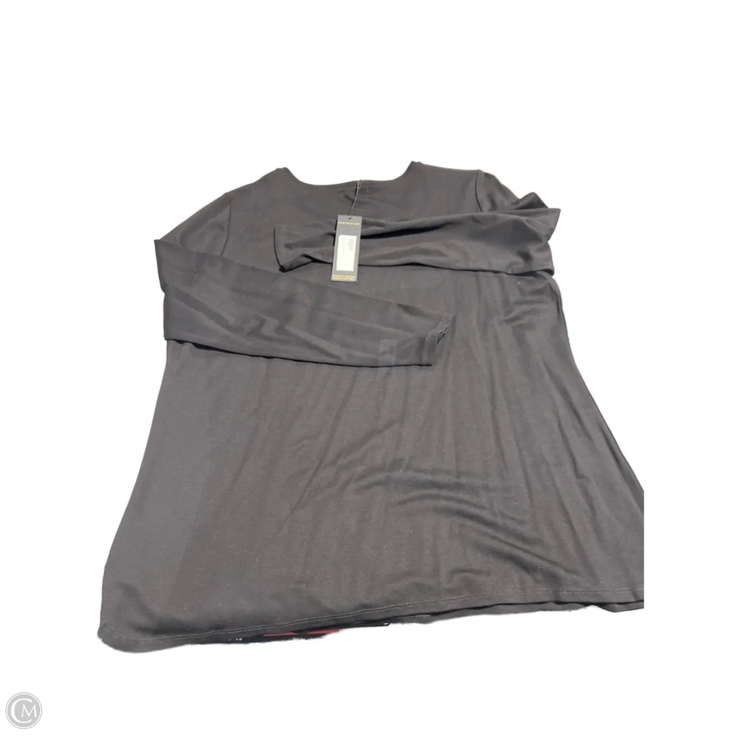 Top 3/4 Sleeve By Cmc In Black, Size: Xxl