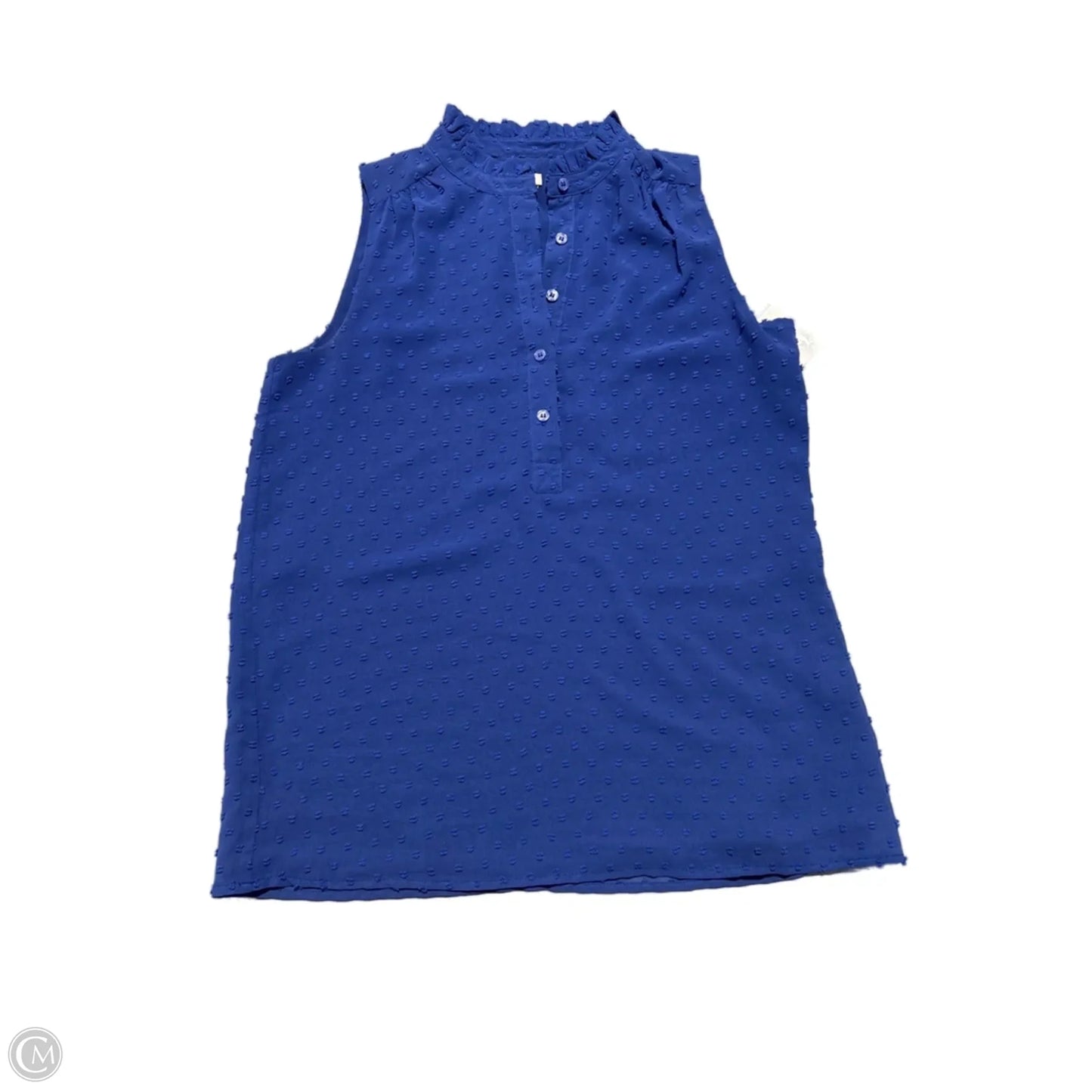 Top Sleeveless By J. Crew In Blue, Size: S
