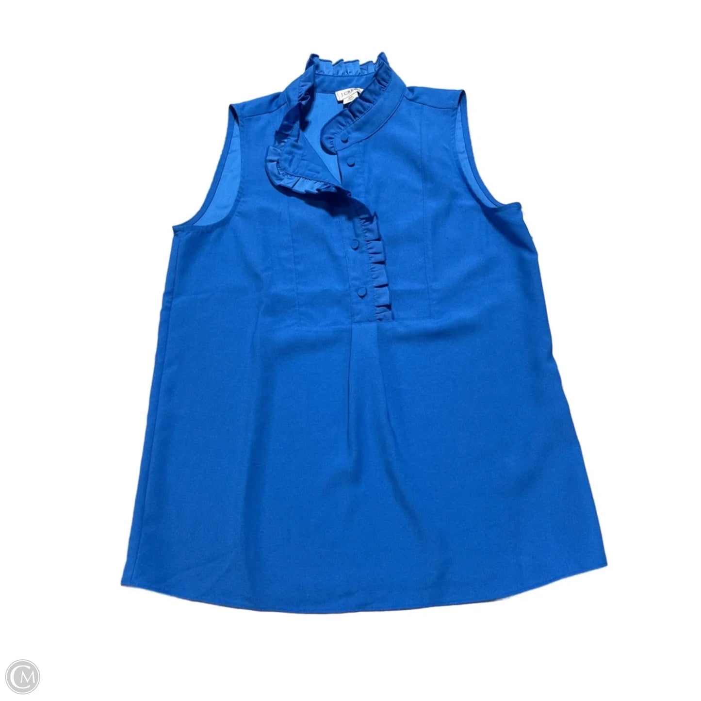 Top Sleeveless By J. Crew In Blue, Size: 0