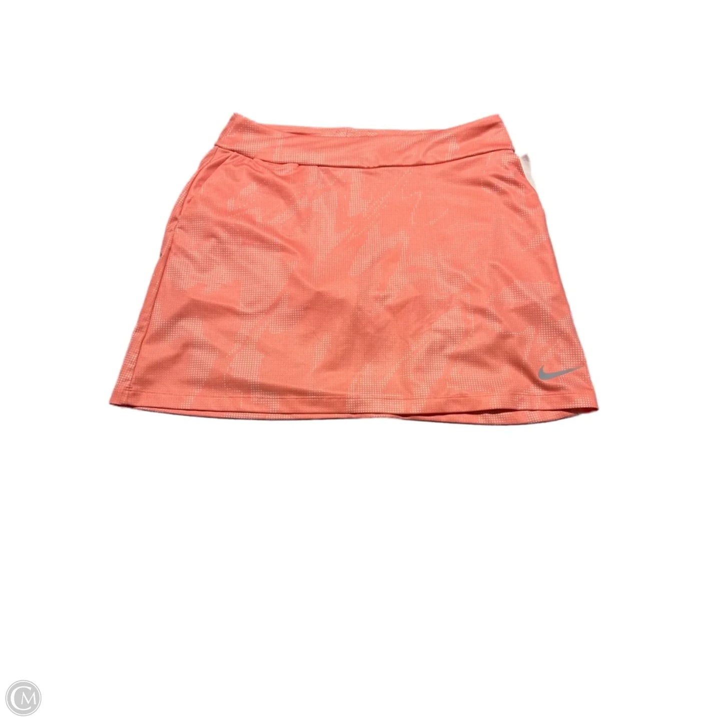 Athletic Skirt By Nike In Orange, Size: S