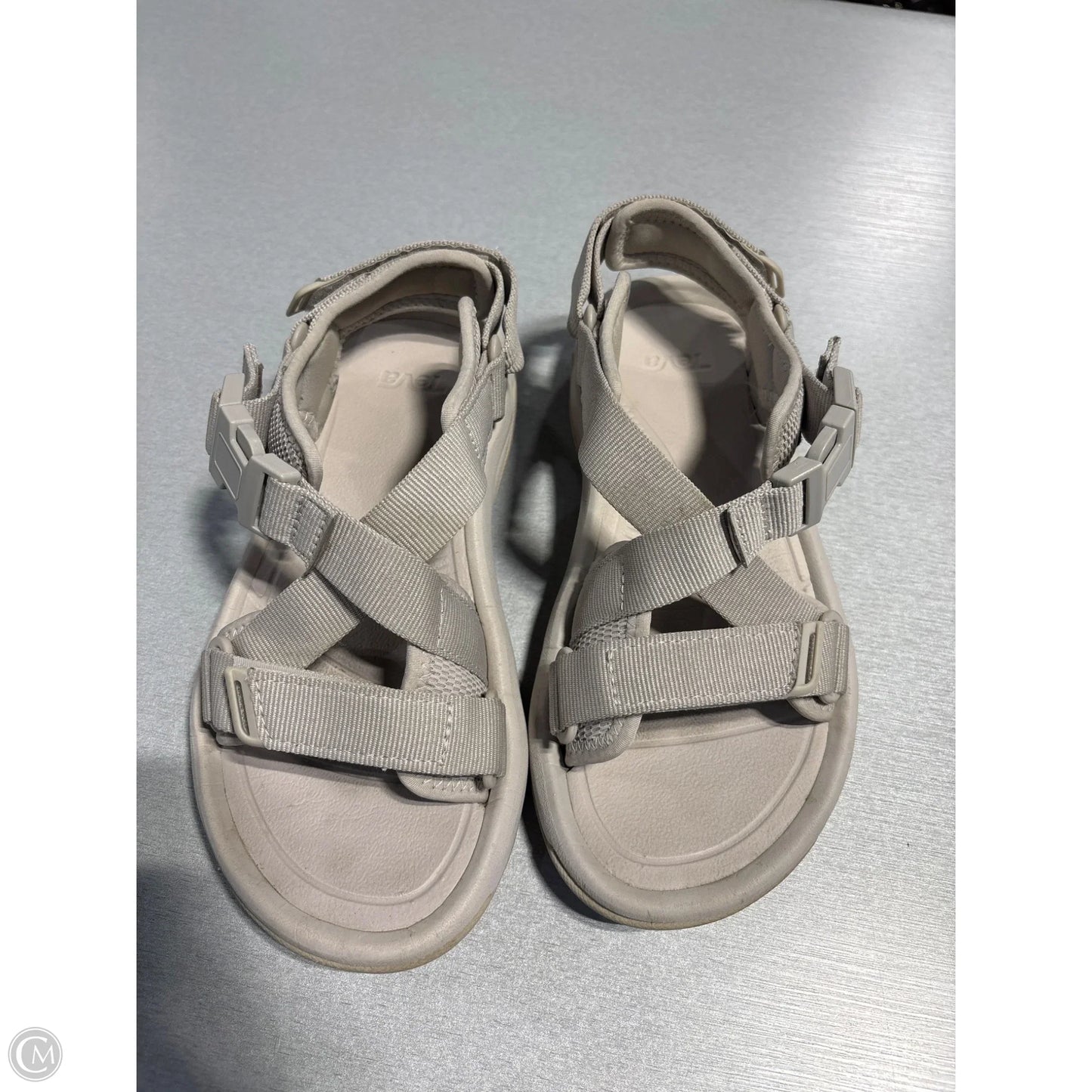 Sandals Flats By Teva In Brown, Size: 6