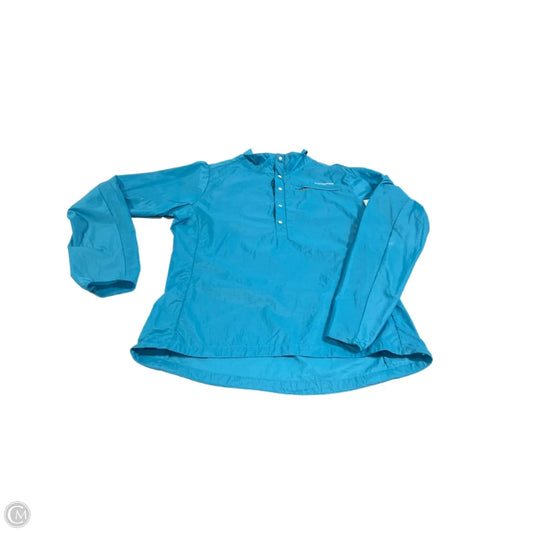 Top Long Sleeve By Patagonia In Blue, Size: M