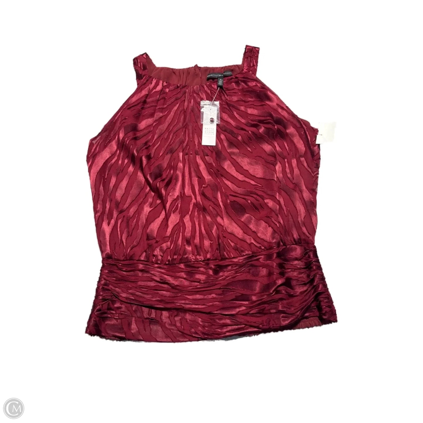 Tank Top By White House Black Market In Red, Size: 8