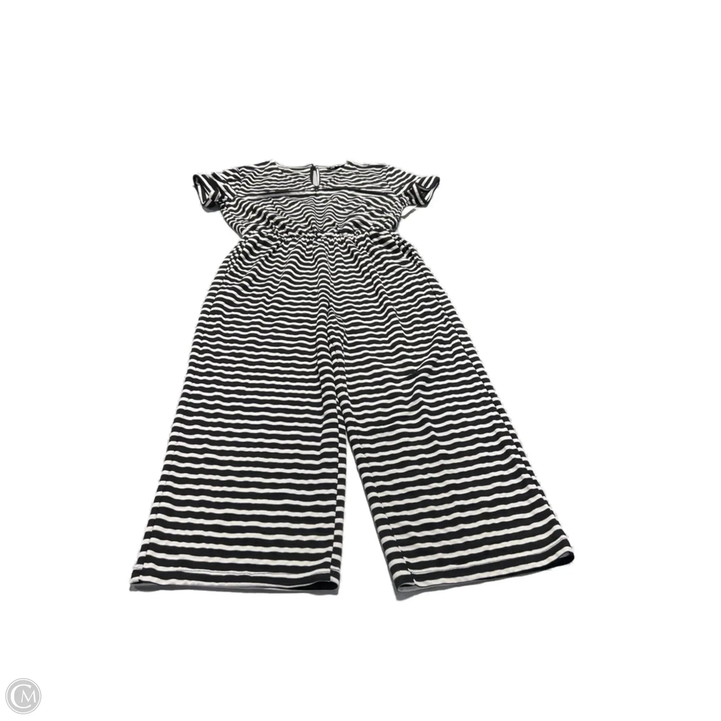 Dress Casual Maxi By Cmc In Striped Pattern, Size: M