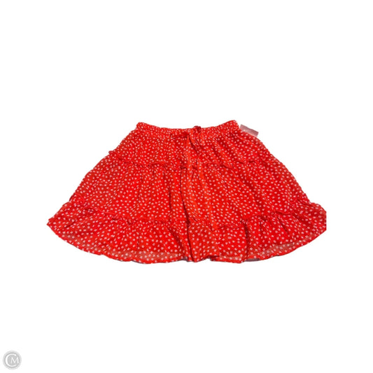 Skirt Mini & Short By Sienna Sky In Red, Size: M