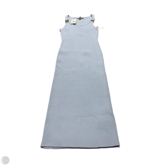 Dress Casual Midi By Michael By Michael Kors In Blue, Size: M