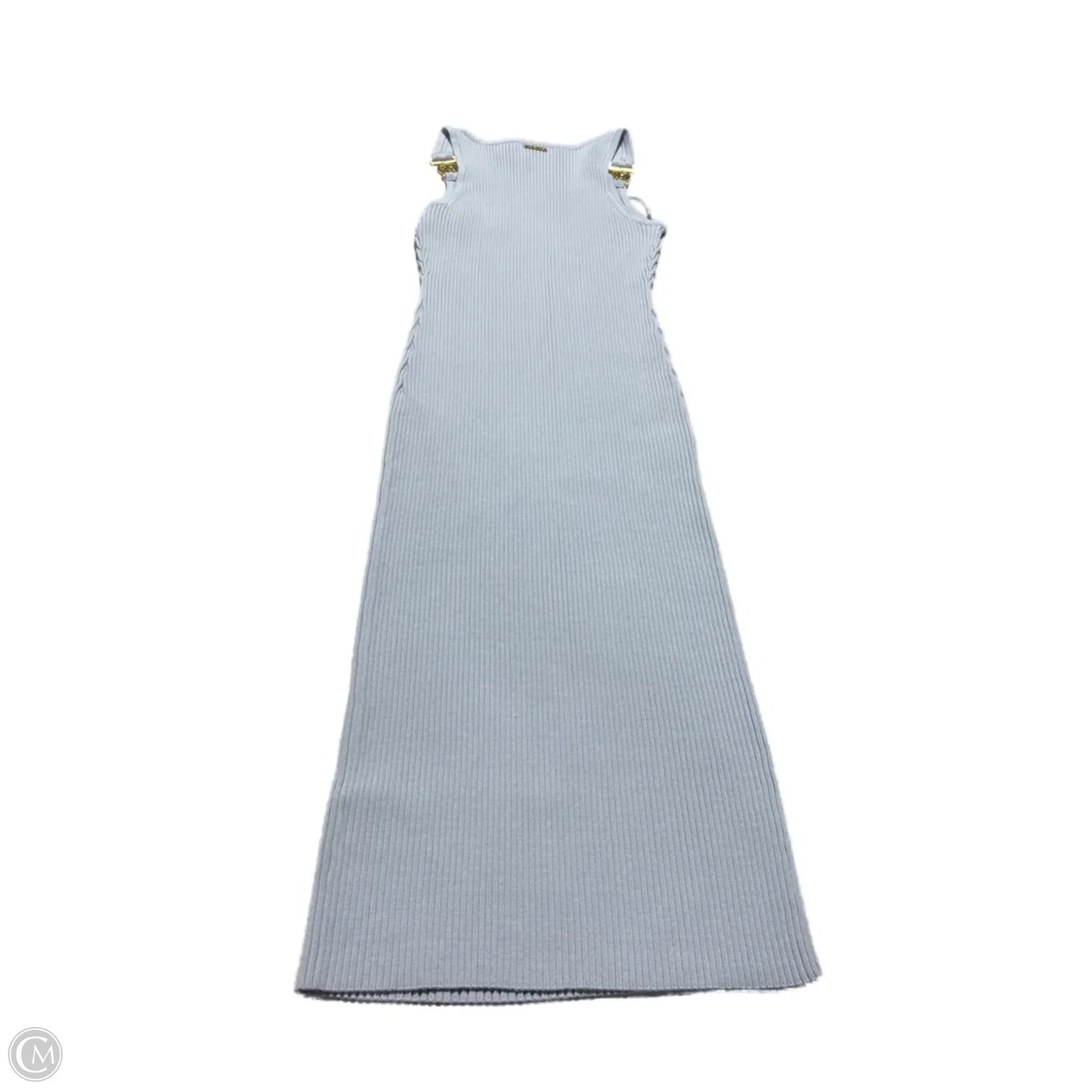 Dress Casual Midi By Michael By Michael Kors In Blue, Size: M