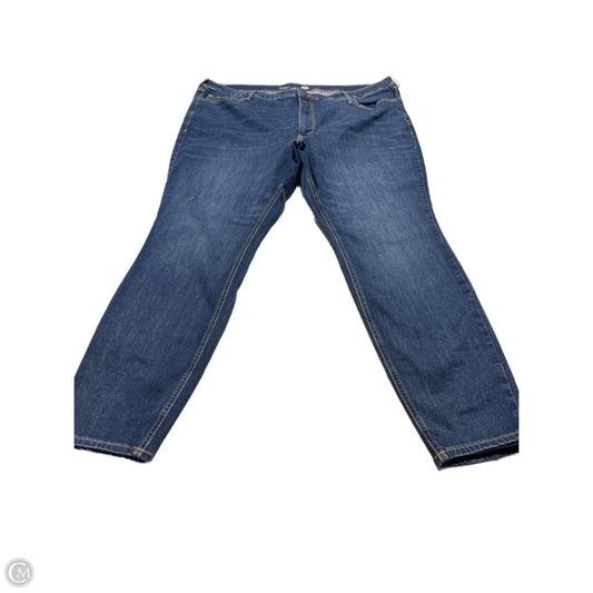 Jeans Skinny By Old Navy In Blue Denim, Size: 24
