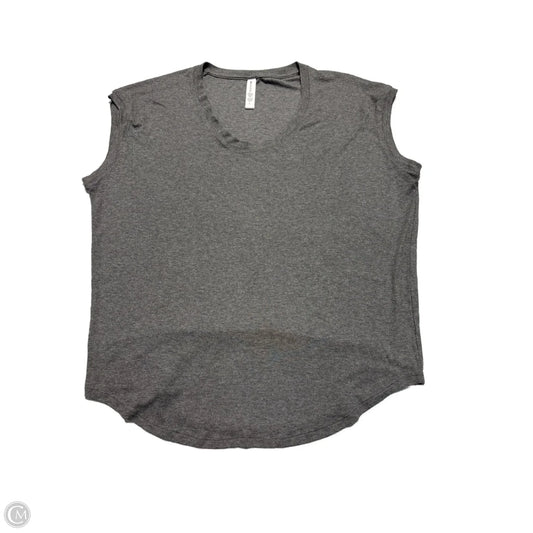 Top Sleeveless By Athleta In Grey, Size: L