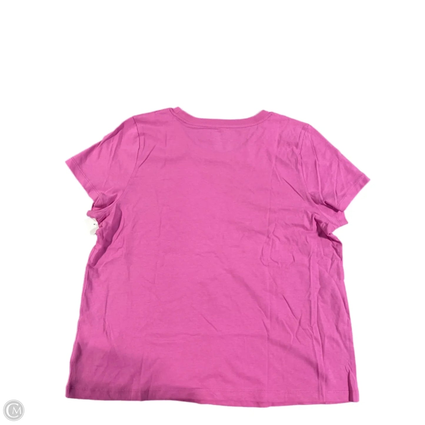 Top Short Sleeve Basic By J. Crew In Pink, Size: Xl