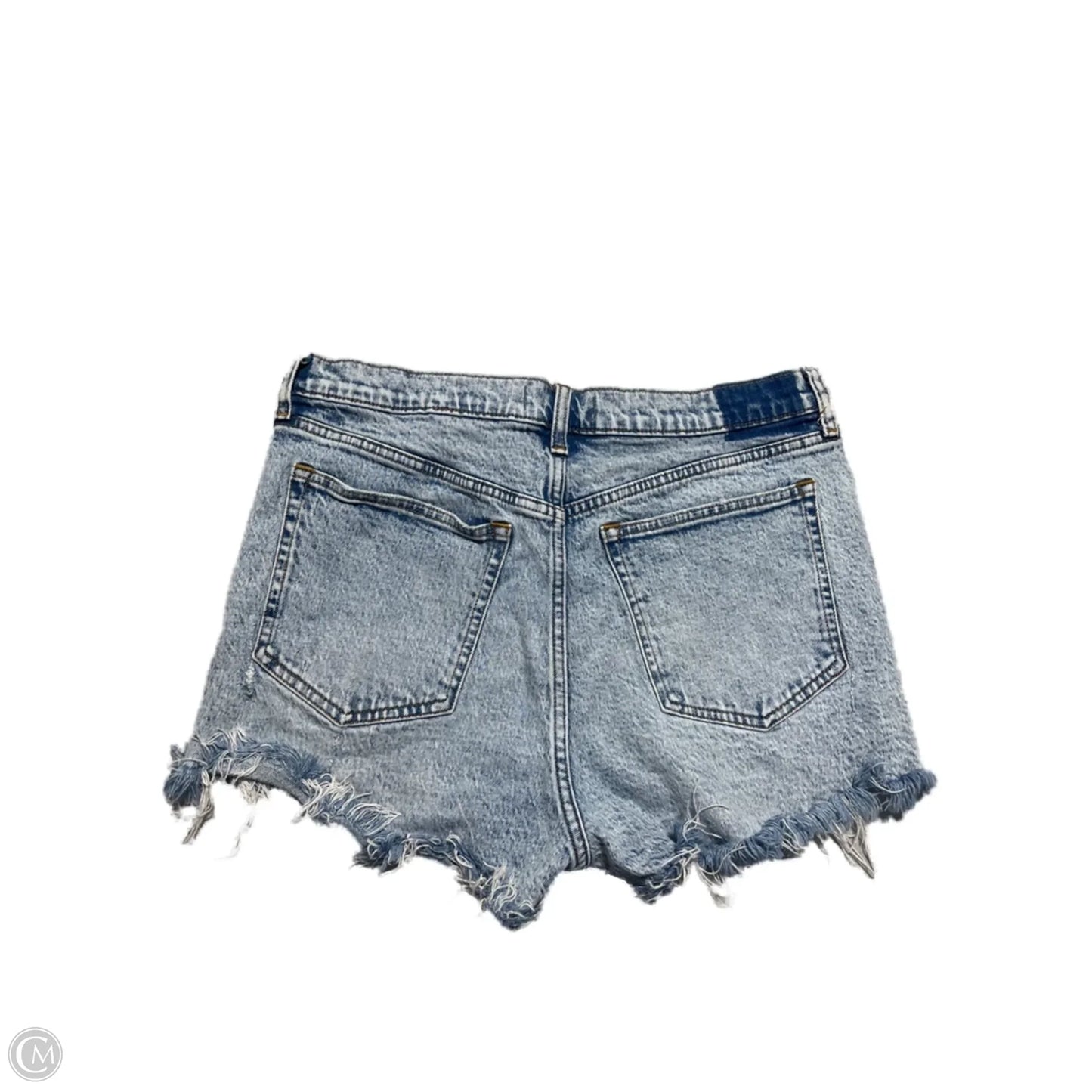 Shorts By Abercrombie And Fitch In Blue Denim, Size: 12