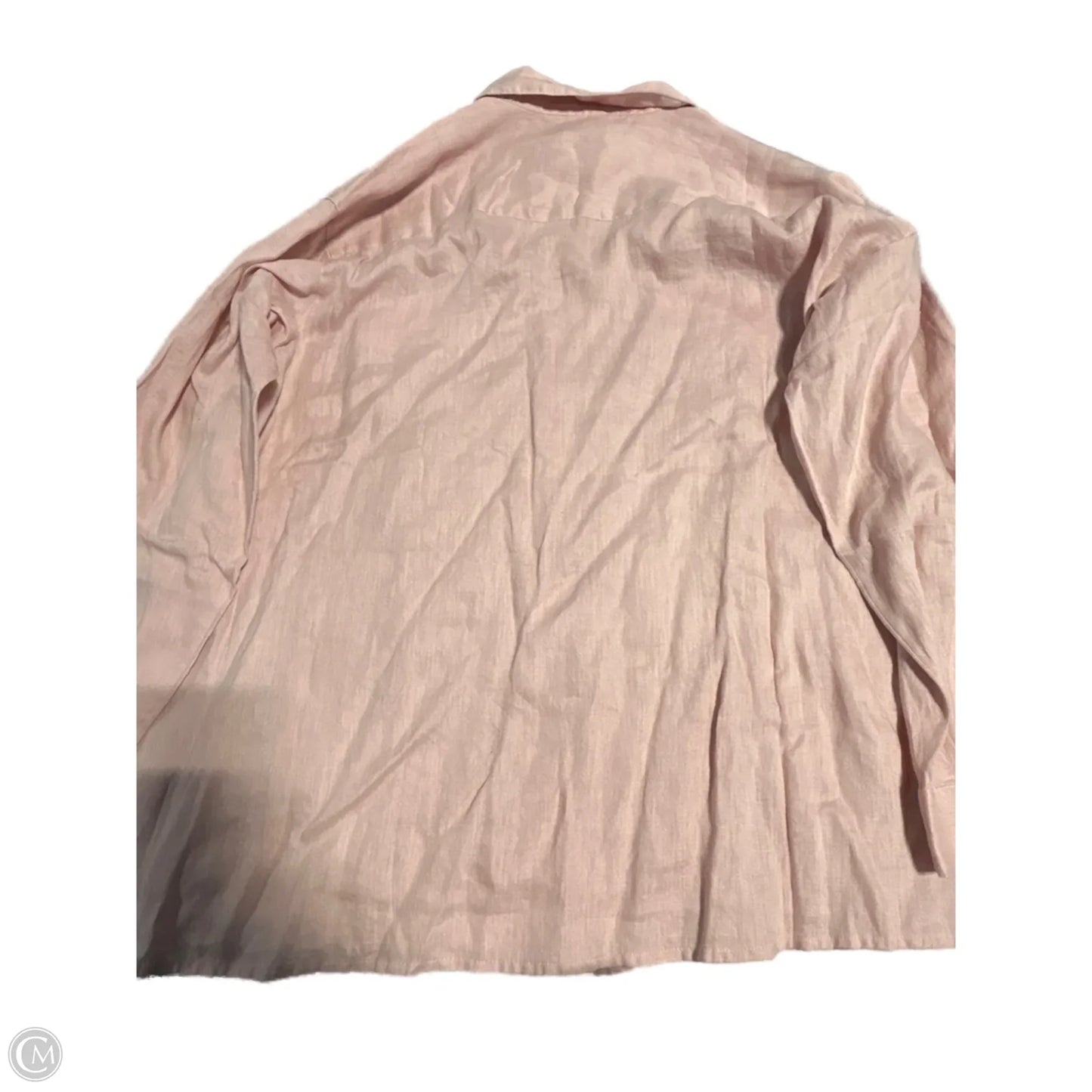 Top Long Sleeve Basic By J. Jill In Pink, Size: 1x