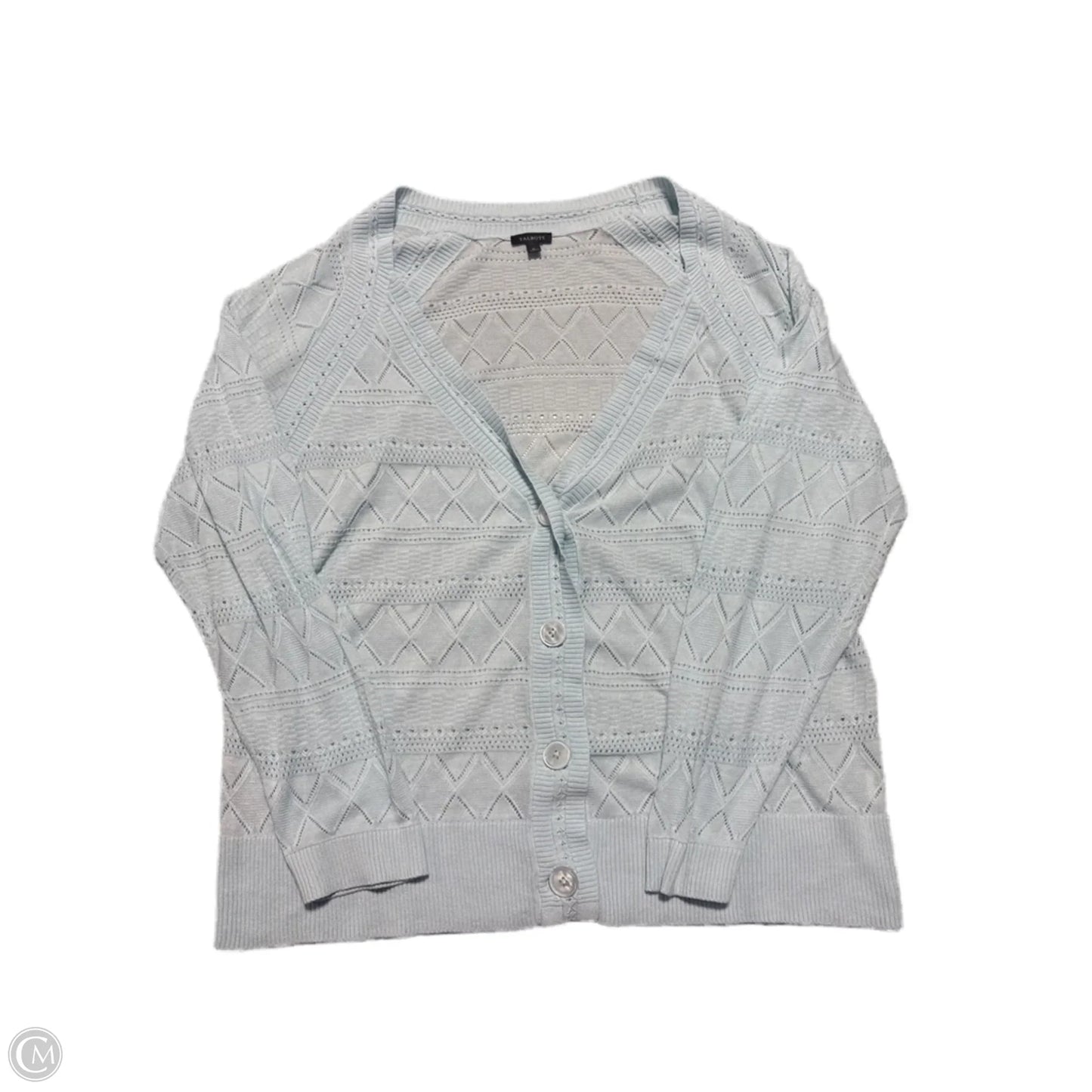 Cardigan By Talbots In Blue, Size: Xl