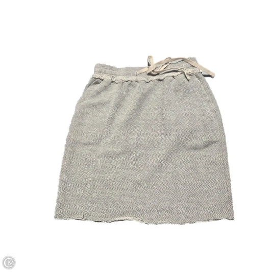 Skirt Mini & Short By Polagram In Cream, Size: S