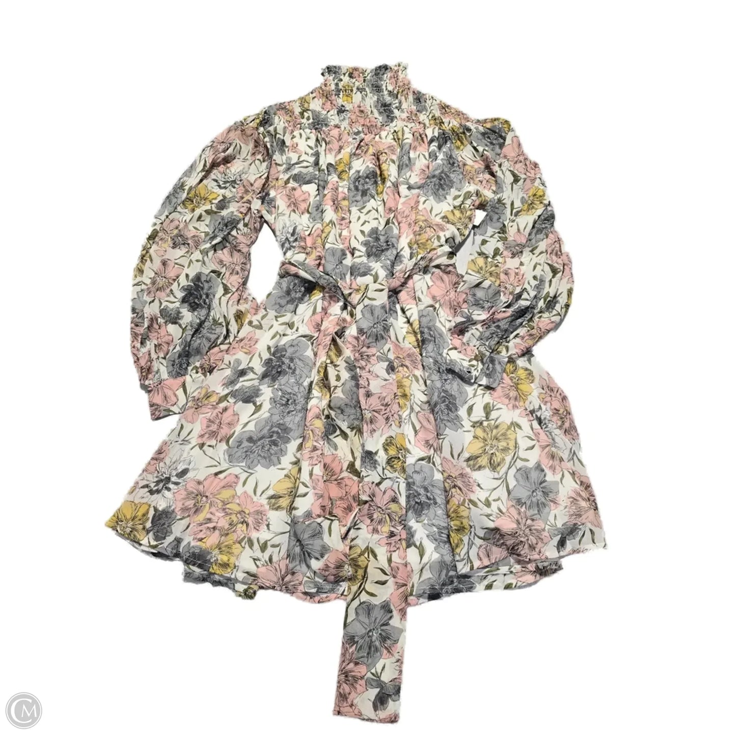 Dress Casual Short By Fate In Floral Print, Size: S