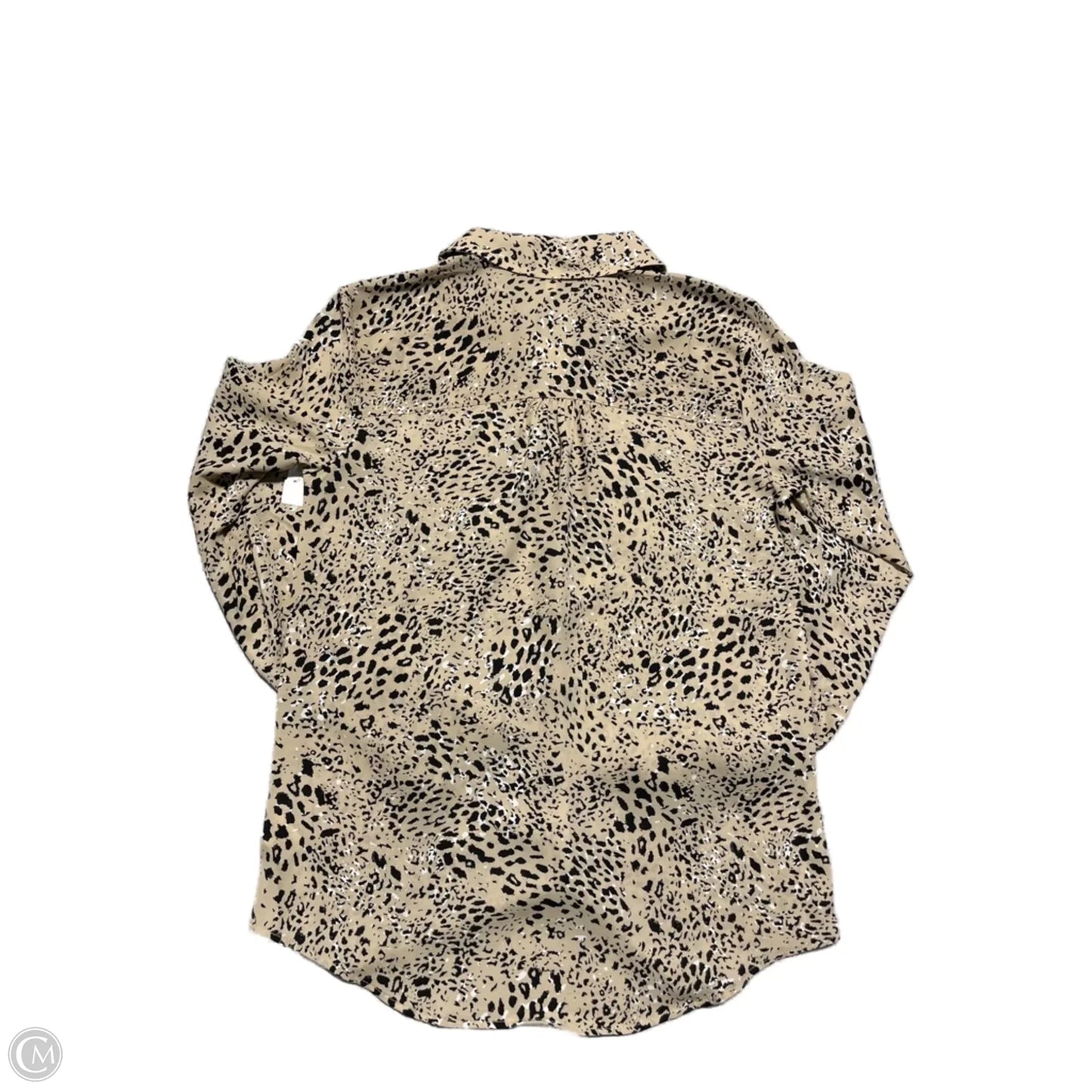 Top Long Sleeve By Maurices In Animal Print, Size: Xs