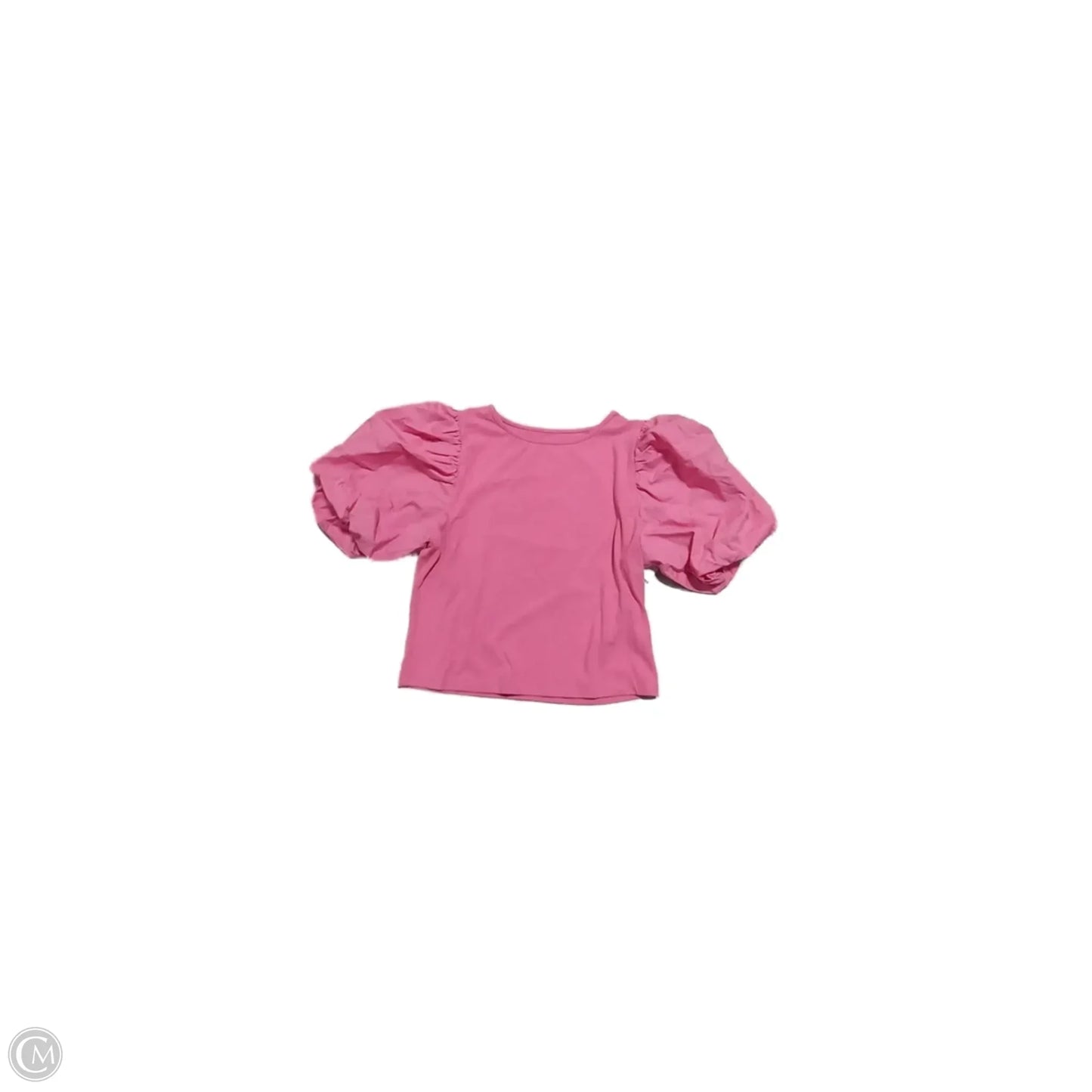Top Short Sleeve Basic By A New Day In Pink, Size: Xs