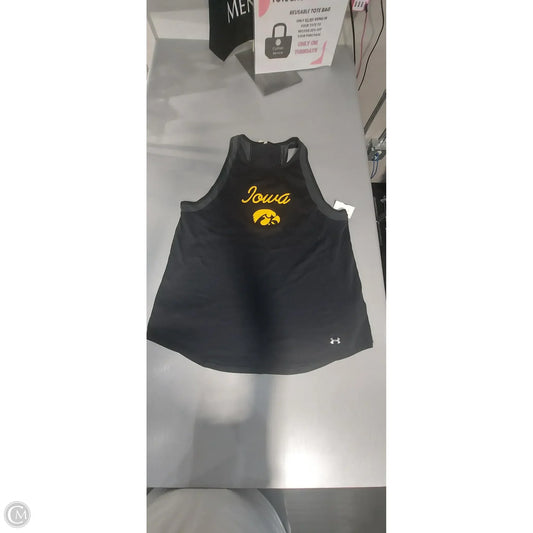 Athletic Tank Top By Under Armour In Black, Size: Xl