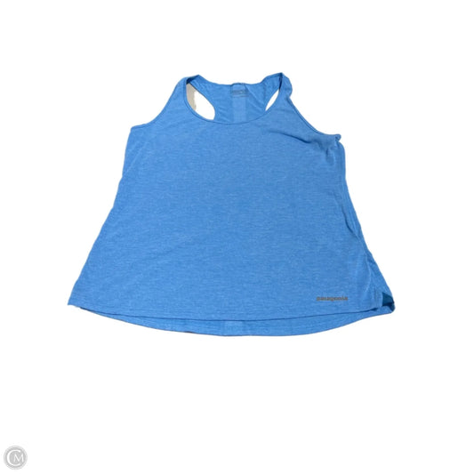 Athletic Tank Top By Patagonia In Blue, Size: L