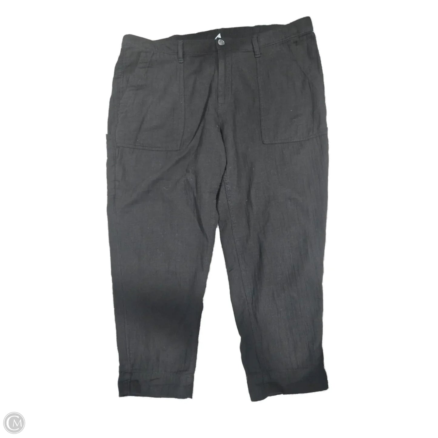 Pants Linen By Old Navy In Black, Size: 18